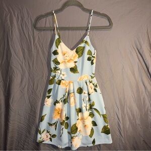 Montaeu Floral Spaghetti Strap Dress size XS